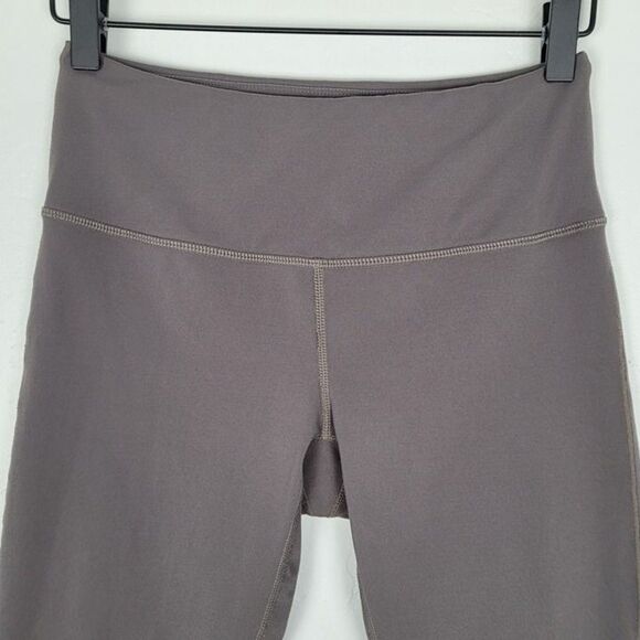 Prana Size S Cropped Capri Leggings Inseam 20 In Gray Taupe - Picture 2 of 10